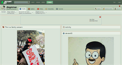 Desktop Screenshot of diegokman.deviantart.com