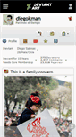 Mobile Screenshot of diegokman.deviantart.com