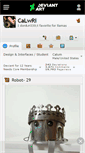 Mobile Screenshot of calwri.deviantart.com