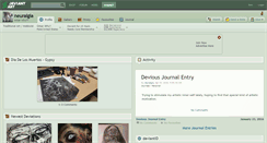 Desktop Screenshot of neuralgia.deviantart.com