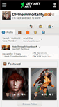 Mobile Screenshot of divineimmortality.deviantart.com