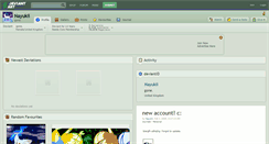 Desktop Screenshot of nayukii.deviantart.com
