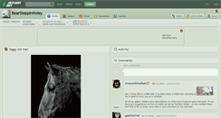 Desktop Screenshot of bearsteppinholey.deviantart.com
