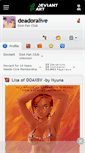 Mobile Screenshot of deadoralive.deviantart.com