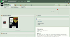 Desktop Screenshot of kissarmy.deviantart.com