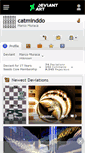 Mobile Screenshot of catminddo.deviantart.com