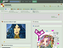 Tablet Screenshot of hyde4sale.deviantart.com