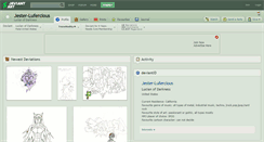 Desktop Screenshot of jester-lufercious.deviantart.com