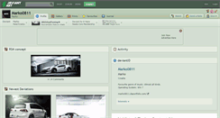 Desktop Screenshot of marko0811.deviantart.com