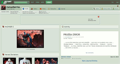 Desktop Screenshot of manuelberrios.deviantart.com