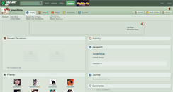 Desktop Screenshot of love-hina.deviantart.com
