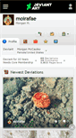 Mobile Screenshot of moirafae.deviantart.com