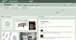 Desktop Screenshot of davidmanoy.deviantart.com