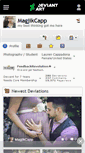 Mobile Screenshot of magjikcapp.deviantart.com