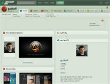 Tablet Screenshot of gudkoff.deviantart.com