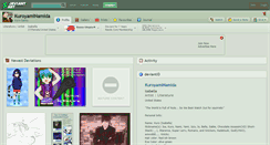 Desktop Screenshot of kuroyaminamida.deviantart.com