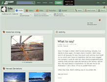 Tablet Screenshot of edia.deviantart.com