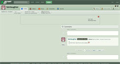 Desktop Screenshot of faintlaughter.deviantart.com