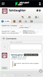 Mobile Screenshot of faintlaughter.deviantart.com