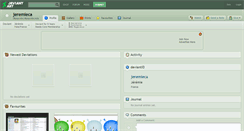 Desktop Screenshot of jeremieca.deviantart.com