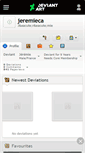Mobile Screenshot of jeremieca.deviantart.com
