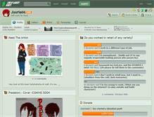 Tablet Screenshot of juuria66.deviantart.com