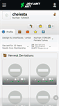 Mobile Screenshot of chelesta.deviantart.com