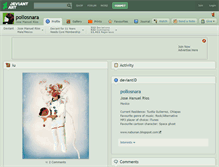 Tablet Screenshot of pollosnara.deviantart.com