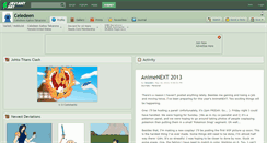 Desktop Screenshot of celedeen.deviantart.com