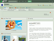 Tablet Screenshot of celedeen.deviantart.com