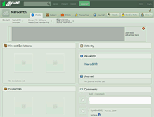 Tablet Screenshot of narodrith.deviantart.com