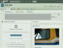 Tablet Screenshot of obiter-dicta.deviantart.com