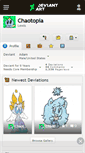Mobile Screenshot of chaotopia.deviantart.com