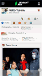 Mobile Screenshot of neko-yunna.deviantart.com