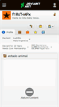 Mobile Screenshot of f1rst-mpx.deviantart.com