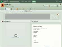 Tablet Screenshot of f1rst-mpx.deviantart.com