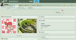 Desktop Screenshot of caaioxs.deviantart.com