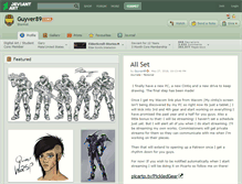 Tablet Screenshot of guyver89.deviantart.com