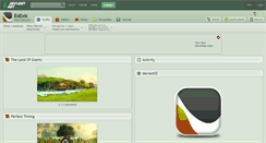 Desktop Screenshot of exexic.deviantart.com