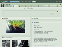 Tablet Screenshot of kelseymae.deviantart.com