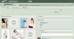 Desktop Screenshot of likesembig123.deviantart.com