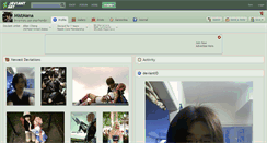 Desktop Screenshot of mistmana.deviantart.com