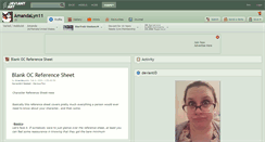 Desktop Screenshot of amandalyn11.deviantart.com