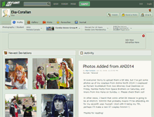 Tablet Screenshot of eka-coralian.deviantart.com