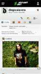 Mobile Screenshot of diegocalavera.deviantart.com