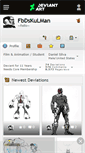 Mobile Screenshot of fbdskulman.deviantart.com