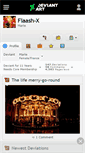 Mobile Screenshot of flaash-x.deviantart.com