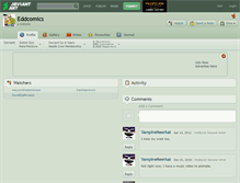 Tablet Screenshot of eddcomics.deviantart.com