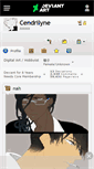 Mobile Screenshot of cendrilyne.deviantart.com