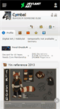 Mobile Screenshot of cymbal.deviantart.com